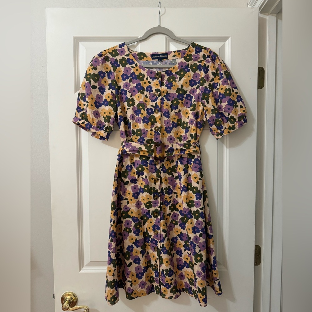 Princess Highway Floral Belted Dress